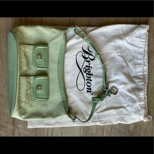 Green Brighton purse.